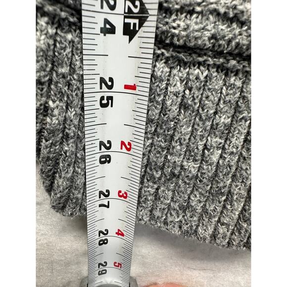 Abercrombie & Fitch Gray Ribbed Open Front Cardigan Sweater Women’s XS - Picture 5 of 10